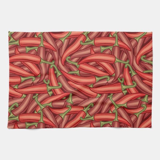 Chili Peppers Theedoek (Horizontaal)