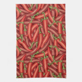 Chili Peppers Theedoek (Verticaal)