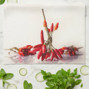 Chili Peppers Theedoek