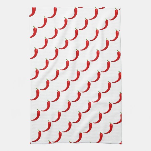 Chili Peppers Theedoek (Verticaal)