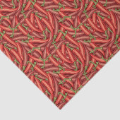 Chili Peppers Tissuepapier (Detail)