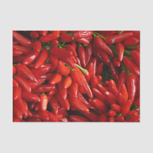 Chili Peppers Tissuepapier (Voorkant)