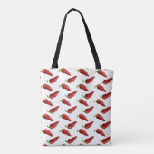 Chili peppers tote bag (Achterkant)