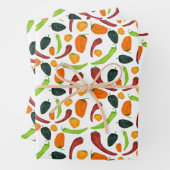 Chili Peppers Zuidwest Spicy Pepper Chili Cook Inpakpapier Vel (In situ)