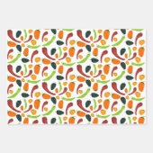 Chili Peppers Zuidwest Spicy Pepper Chili Cook Inpakpapier Vel (Voorkant)