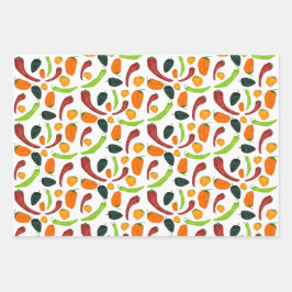 Chili Peppers Zuidwest Spicy Pepper Chili Cook Inpakpapier Vel