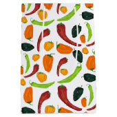 Chili Peppers Zuidwest Spicy Pepper Chili Cook Medium Cadeauzakje (Achterkant)