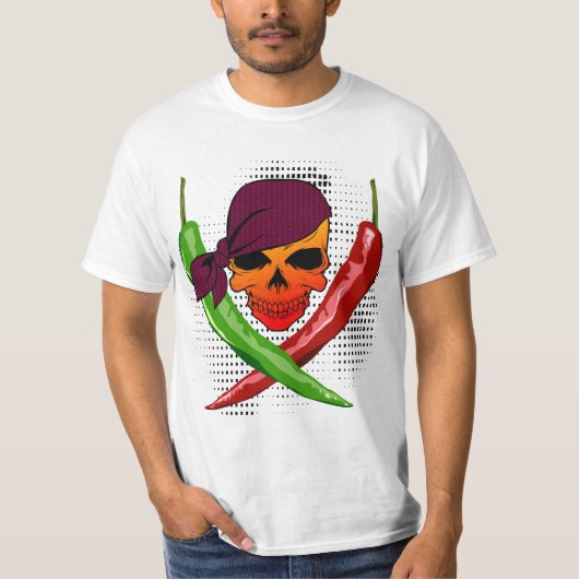 Chili Pirate T-shirt (Voorkant)