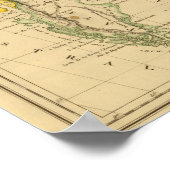 Chili, Plata en Patagonië Poster (Hoek)