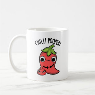 Chili Poooper Grappige Pepper Pun Koffiemok