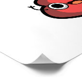 Chili Poooper Grappige Pepper Pun Poster (Hoek)