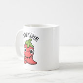 Chili Pooper Grappige Peper Pun Koffiemok (Voorkant links)