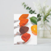Chili Powder Briefkaart (Staand voorkant)