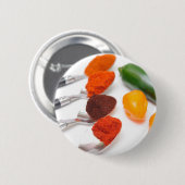 Chili Powder Ronde Button 5,7 Cm (Voorkant /achterkant)