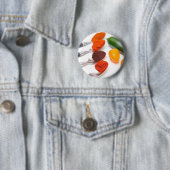Chili Powder Ronde Button 5,7 Cm (In situ)