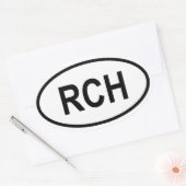Chili "RCH" Ovale Sticker (Envelop)