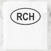 Chili "RCH" Ovale Sticker (Tas)