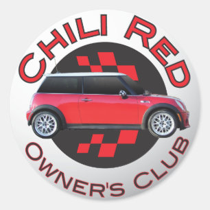 Chili Red Owner's Club sticker