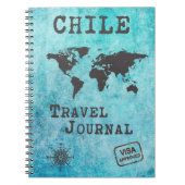 Chili reisblad Vacking Trip Planner Notitieboek (Voorkant)