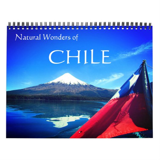 chili reizen 2026 kalender (Hoes)