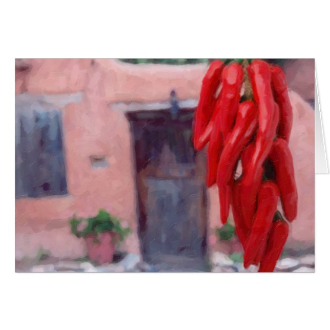 Chili Ristra (Voorkant Horizontaal)