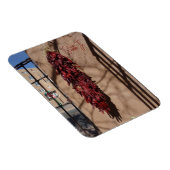 Chili Ristras Santa Fe New Mexico Magnet Magneet (Rechterzijde)