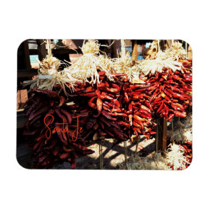 Chili Ristras Santa Fe New Mexico Magnet Magneet