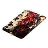 Chili Ristras Santa Fe New Mexico Magnet Magneet (Linkerzijde)