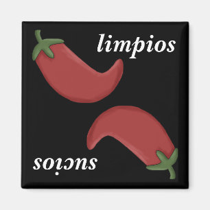 Chili Rojo Cute Dishwasher Magneet