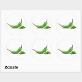 Chili Ronde Sticker (Vel)