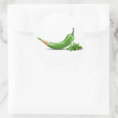 Chili Ronde Sticker (Tas)
