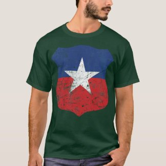 Chili Roundel Vlag Teken T-shirt