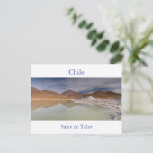 Chili - Salar de Talar-briefkaart zonder tekst Briefkaart (Staand voorkant)