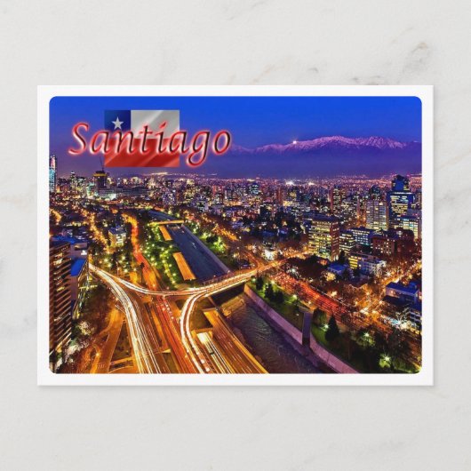 Chili - Santiago - Briefkaart (Voorkant)
