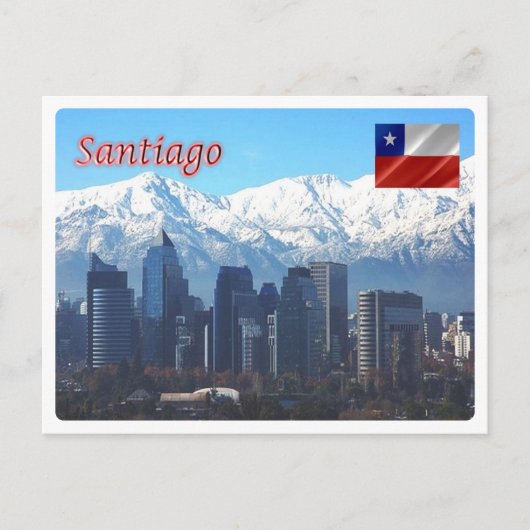 Chili - Santiago - Briefkaart (Voorkant)