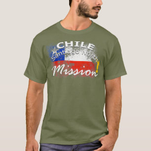 Chili Santiago North Mormon LDS Mission Gift T-shirt