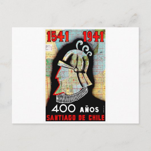  Chili Santiago Revel Briefkaart (Voorkant)