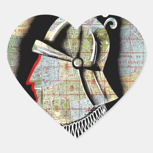  Chili Santiago Revel Hart Sticker (Voorkant)