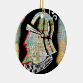  Chili Santiago Revel Keramisch Ornament (Rechts)