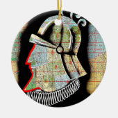  Chili Santiago Revel Keramisch Ornament (Voorkant)