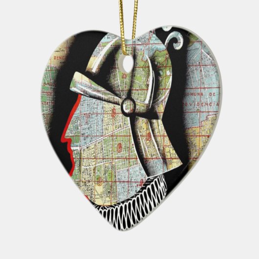  Chili Santiago Revel Keramisch Ornament (Links)