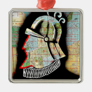 Chili Santiago Revel Metalen Ornament