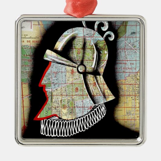  Chili Santiago Revel Metalen Ornament (Voorkant)