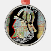  Chili Santiago Revel Metalen Ornament (Voorkant)