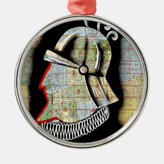  Chili Santiago Revel Metalen Ornament (Voorkant)