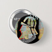  Chili Santiago Revel Ronde Button 5,7 Cm (Voorkant /achterkant)