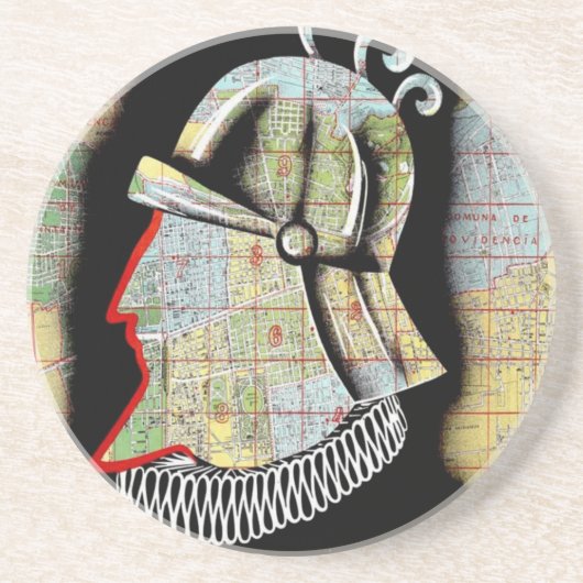  Chili Santiago Revel Zandsteen Onderzetter (Voorkant)