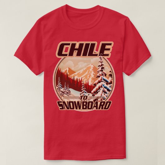 Chili Snowboarden T-shirt (Design voorkant)