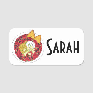 Chili Soep Cookoff Tortilla Chips Eten Naamplaatje