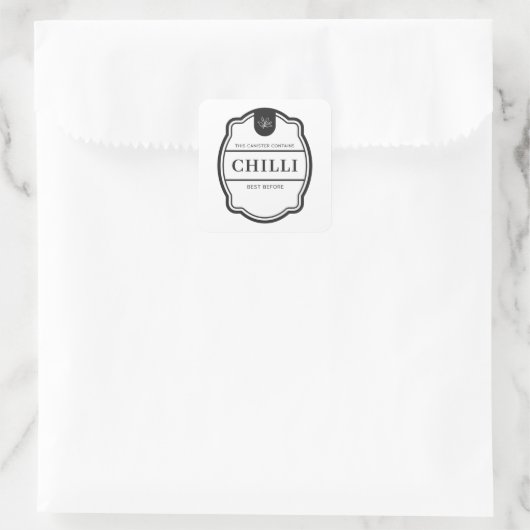 Chili Spice jar Labels (Tas)